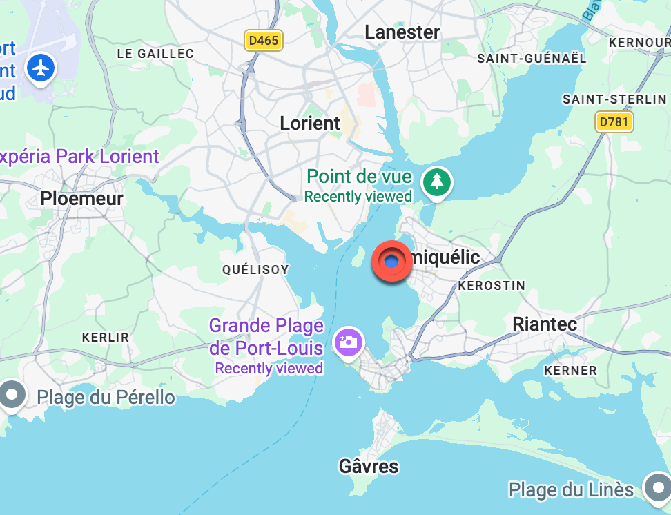 Current Location - Kernével