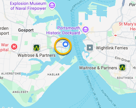 Current Location - Gosport