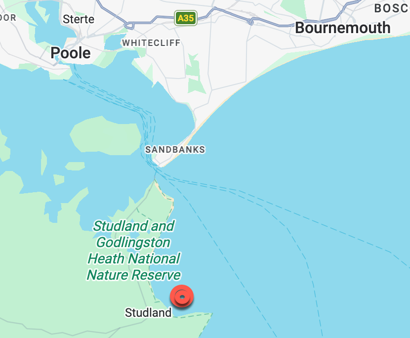 Current Location - Studland