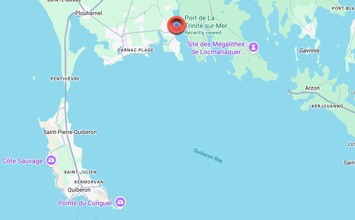 Current Location - La Trinite