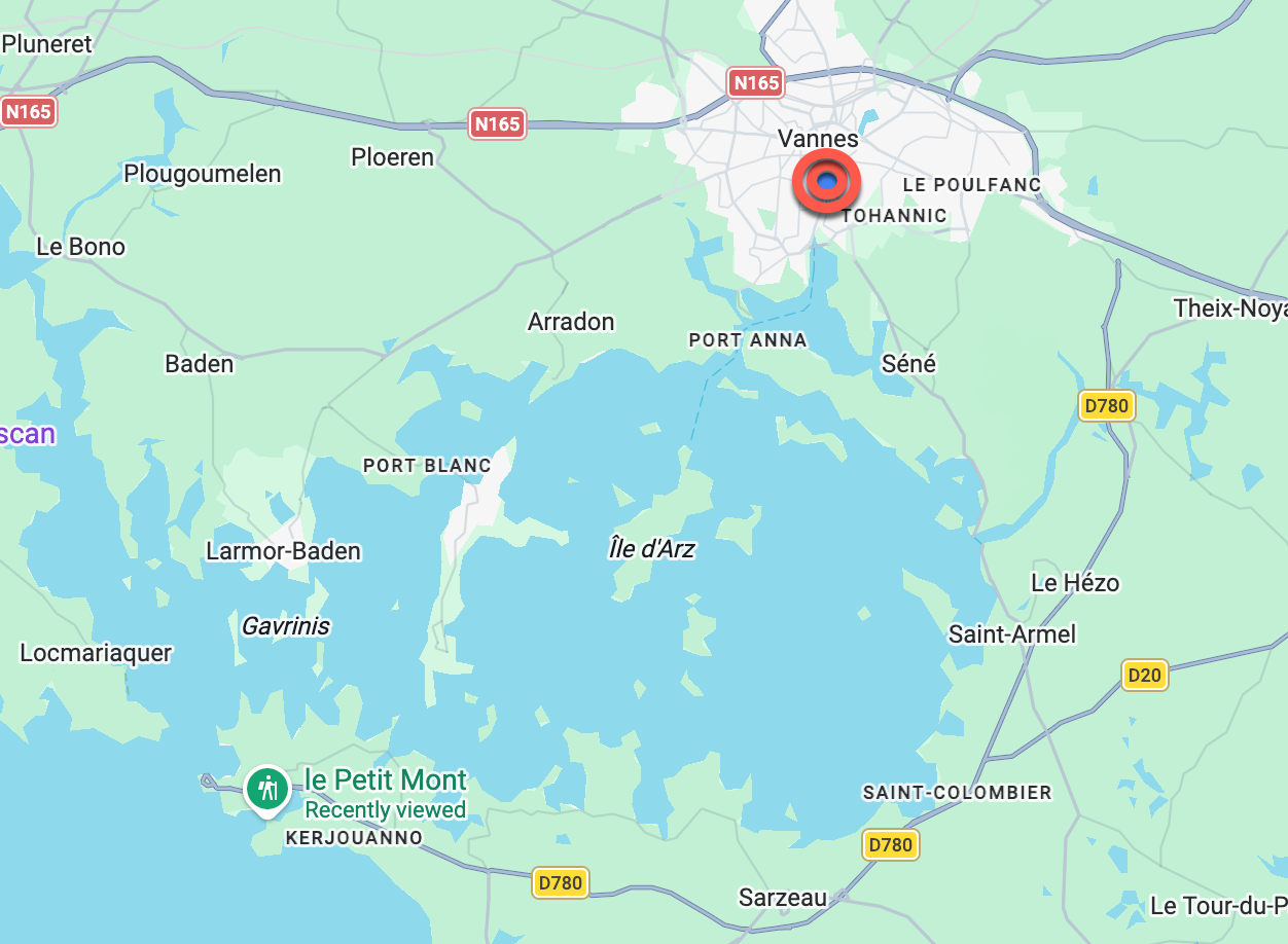 Current Location - Vannes