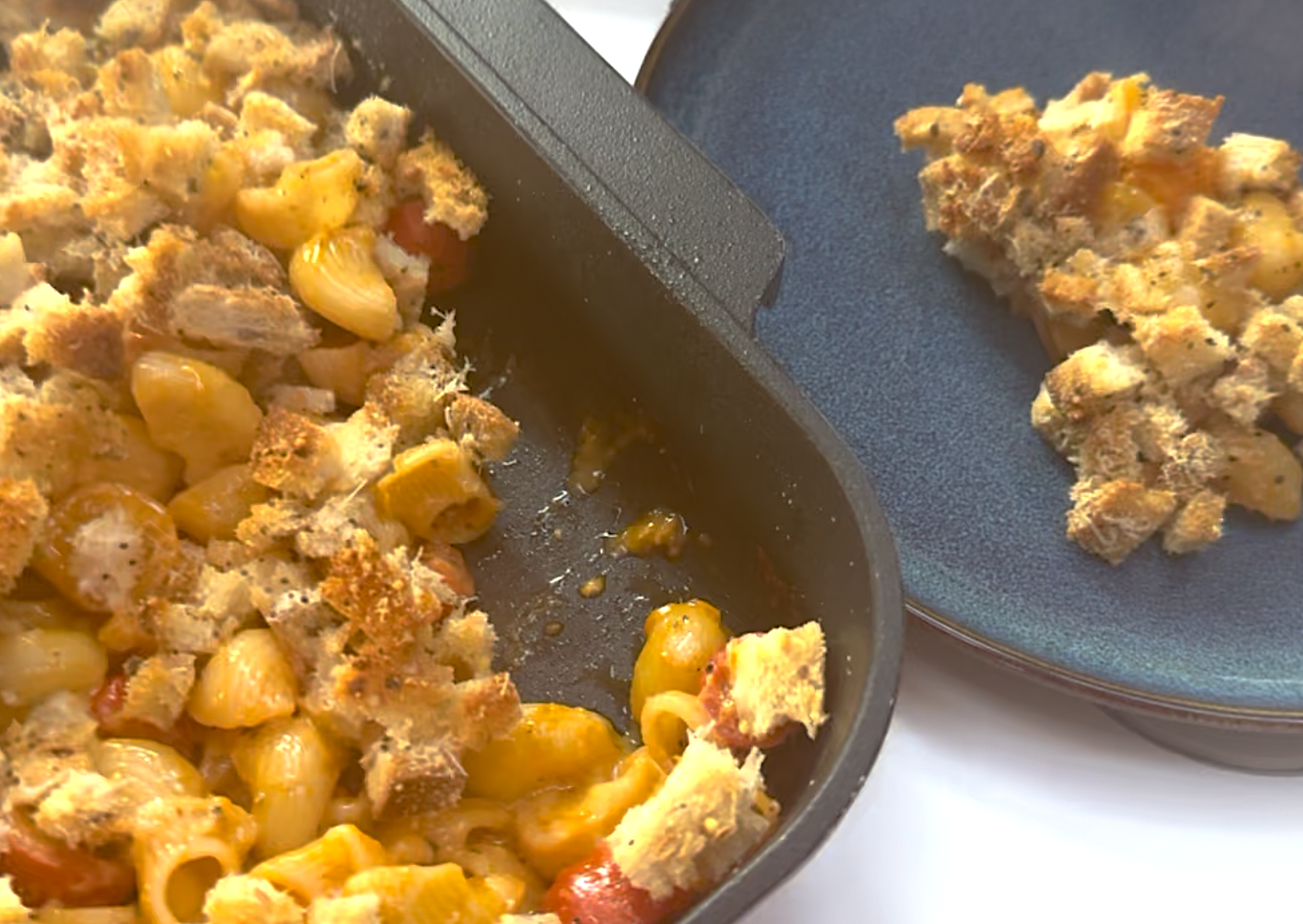 Blue Cheese and Tomato Bake Recipe
